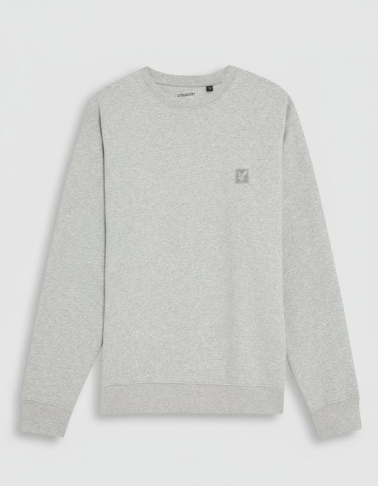 Lyle & Scott Lounge Rundringad Tröja - Ljus - Image 1