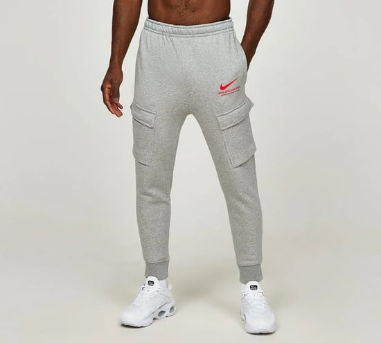 Nike Athletic Grey Fleece Tracksuit - Image 3