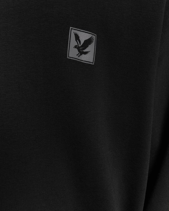 Lyle & Scott Lounge Pullover Hoodie - Zwart - Image 6