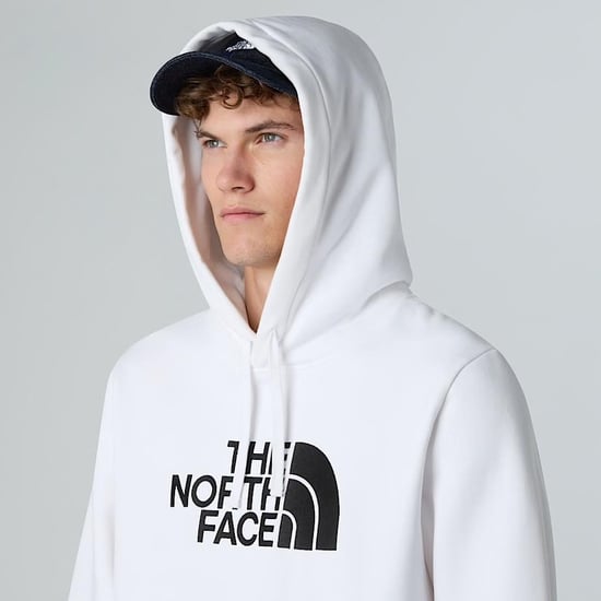 The North Face Men’s Drew Peak Hoodie White - Image 5