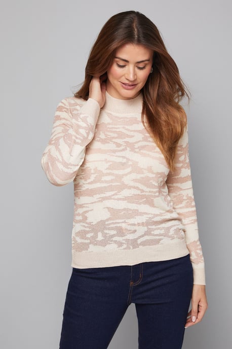 Floral Leaf Jumper - Image 1