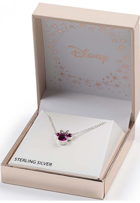 Disney N902352ROCTL-18-PH Ladies Birthstone Necklace - Image 2