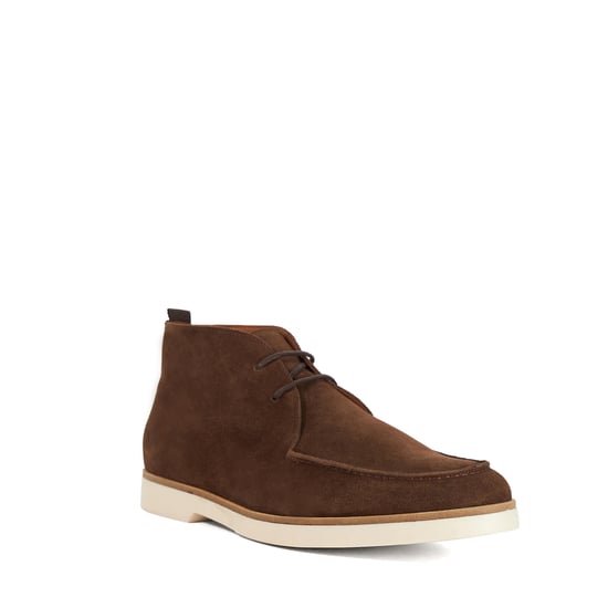 Dune Mens Citron - Tan Suede Casual Boots - Image 1
