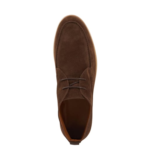 Dune Mens Citron - Tan Suede Casual Boots - Image 3