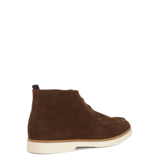 Dune Mens Citron - Tan Suede Casual Boots - Image 4