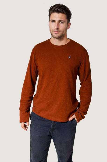 Crew Neck Textured Top - Image 2