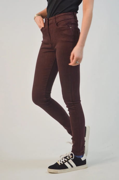 Soft Touch High Waisted Skinny Jeans - Image 4