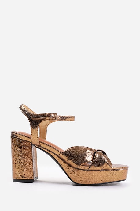 Wheres That From Womens 'Theodora' Platform Block Heels With Bow Detail - Image 2