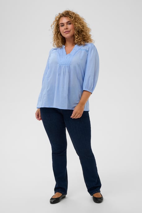 KCkarlia 3/4 SL Blouse Blouse with short sleeve Regular fit - Image 1
