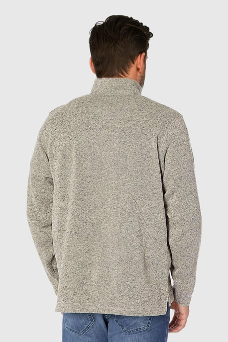 Zip Neck Fleece Sweater - Image 3