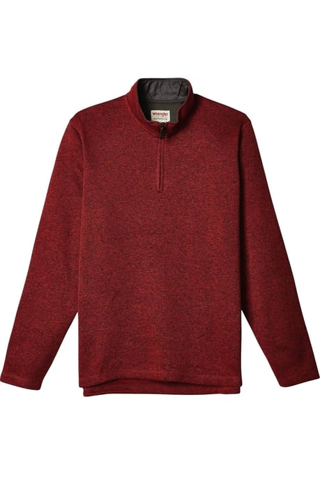 Zip Neck Fleece Sweater - Image 2