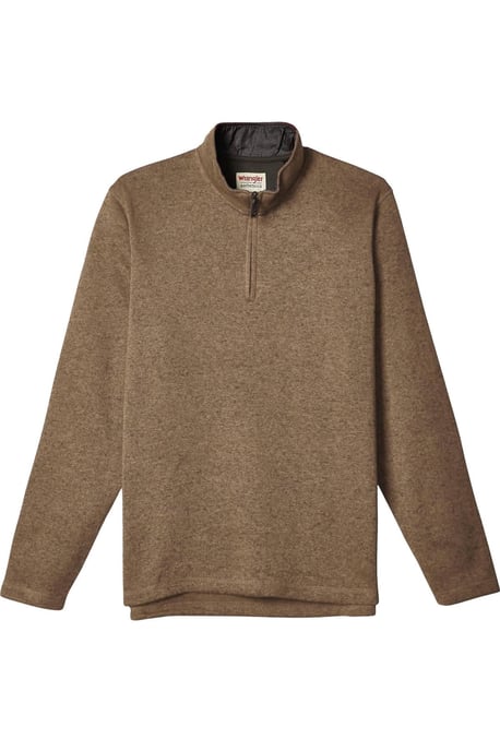 Zip Neck Fleece Sweater - Image 2