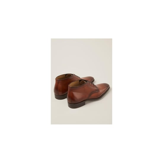 Giorgio halfhoge leren cognac veterschoenen - Image 2