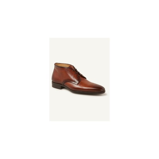 Giorgio halfhoge leren cognac veterschoenen - Image 3