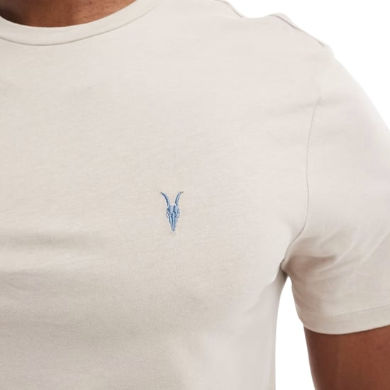 All Saints Mens T Shirts Crew Neck Slim Short Sleeve Casual Summer Cotton Tee - Image 3