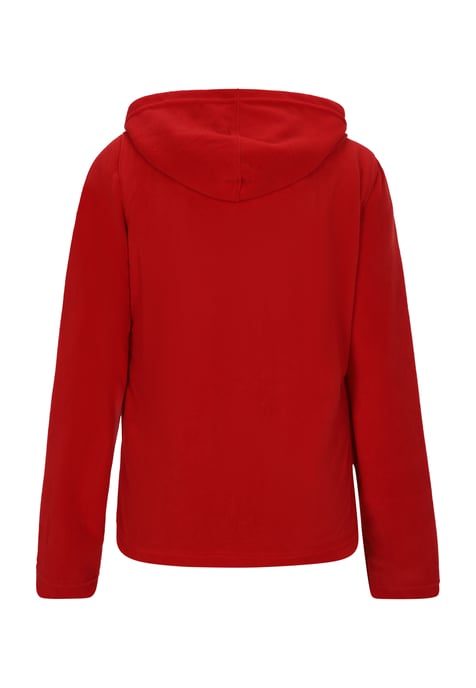 Schmuddelwedda fleecejack vrouwen rood - Image 2