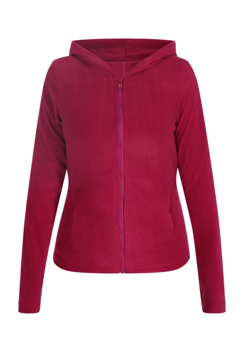 Schmuddelwedda fleecejack vrouwen fuchsia - Image 1