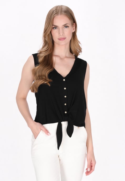 Dreimaster Top vrouwen zwart - Image 3