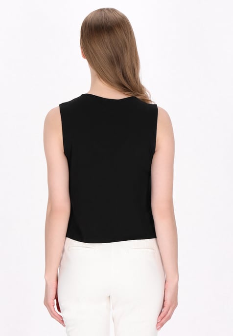 Dreimaster Top vrouwen zwart - Image 4