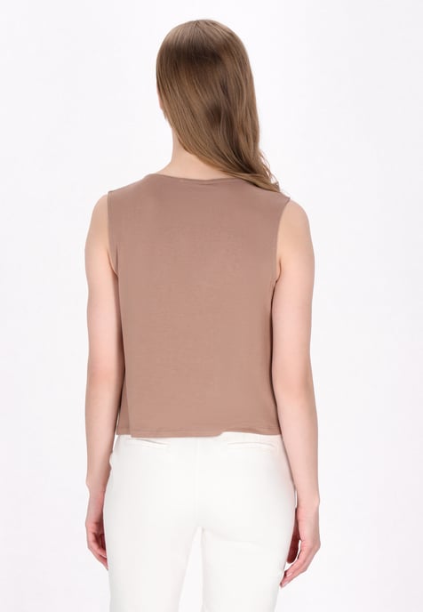 Dreimaster Top vrouwen zand - Image 4