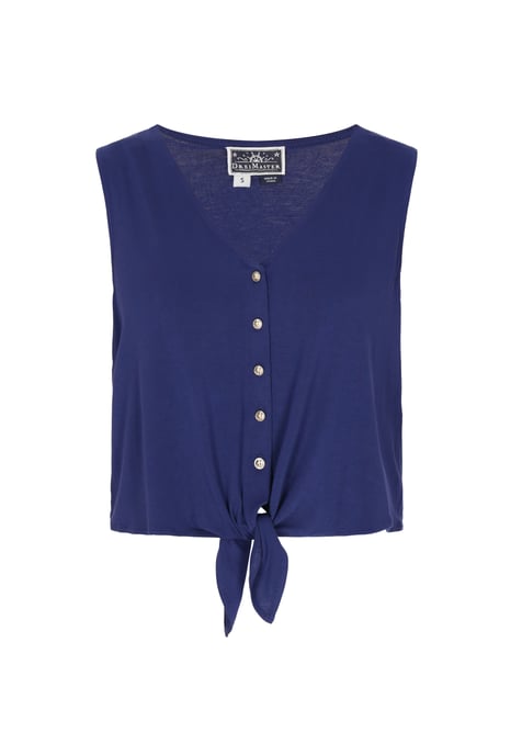Dreimaster Top vrouwen marine - Image 1