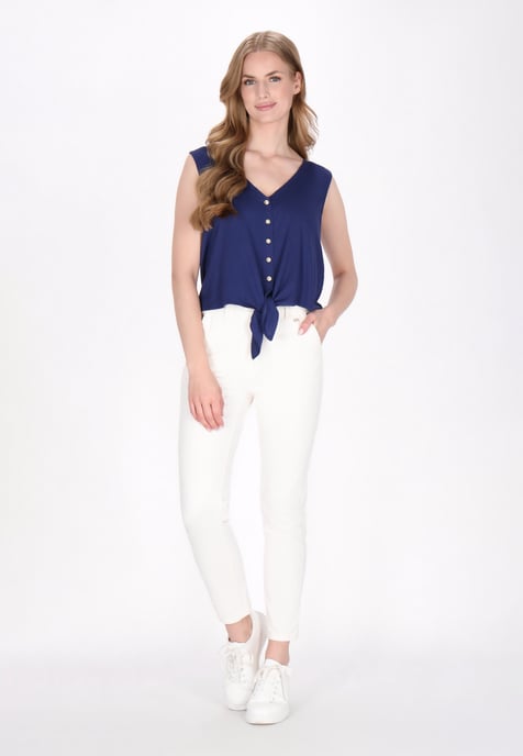 Dreimaster Top vrouwen marine - Image 2