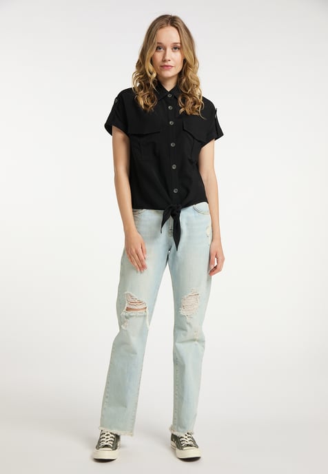 Dreimaster Blouse women black - Image 2