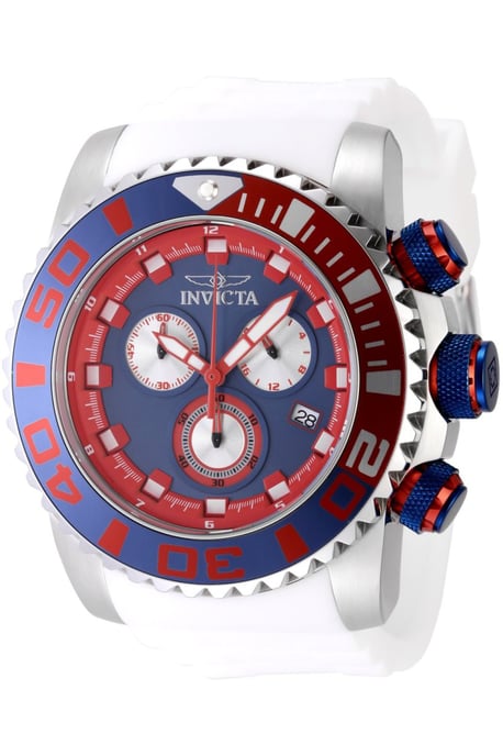 Invicta Sea Hunter 48989 Heren Horloge - Quartz Uurwerk - Roestvrij Staal met blauwe Wijzerplaat - 52mm - Image 1