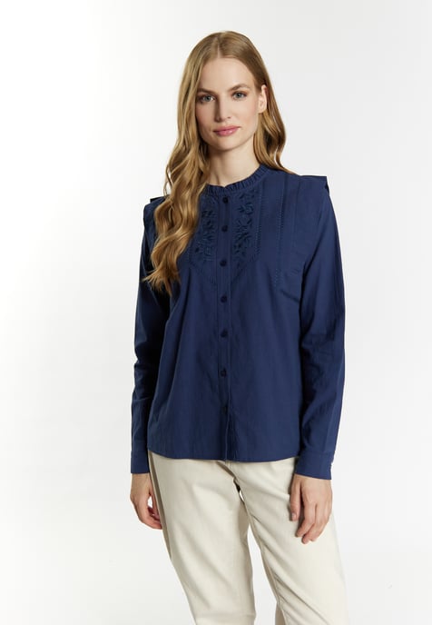 Dreimaster Blouse women marine - Image 3