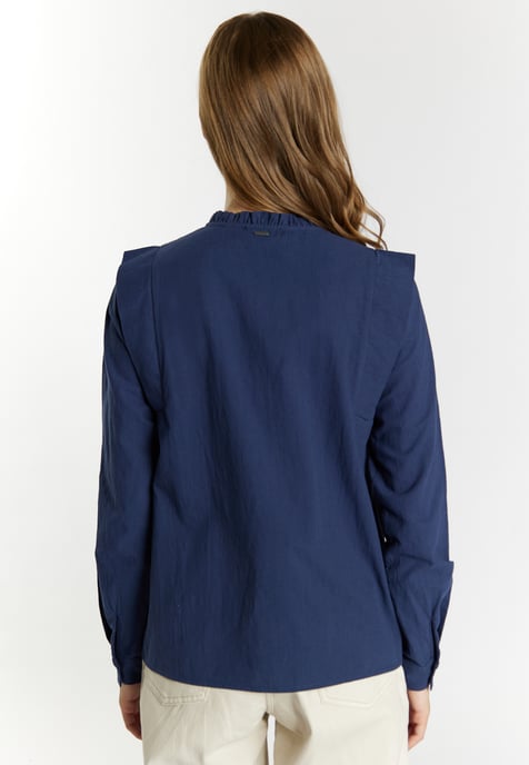 Dreimaster Blouse women marine - Image 4
