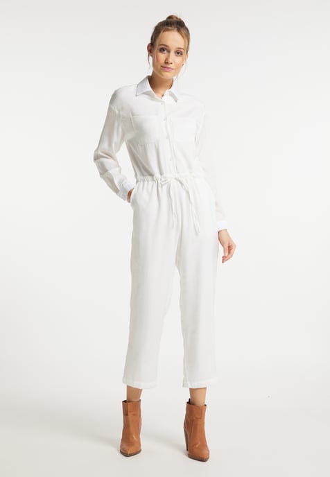 Dreimaster Jumpsuit women white - Image 2