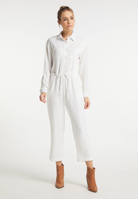 Dreimaster Jumpsuit women white - Image 5