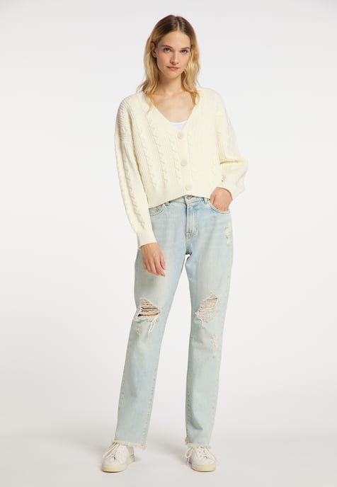Dreimaster Cardigan women off-white - Image 2