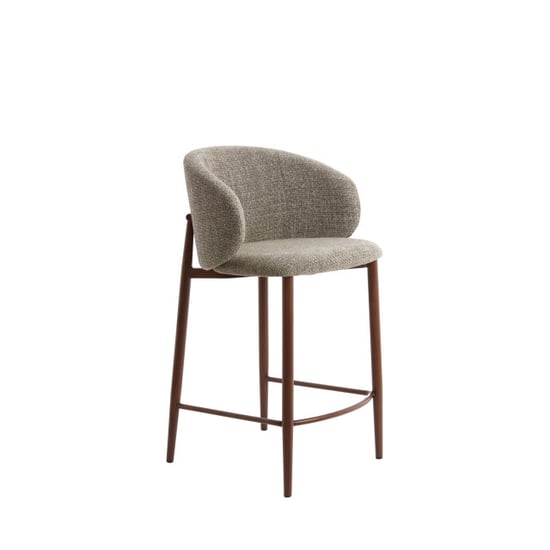 Light & Living barkruk aluko 57x55x94 cm donker set van 2 - Image 1