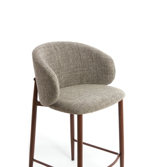 Light & Living barkruk aluko 57x55x94 cm donker set van 2 - Image 2