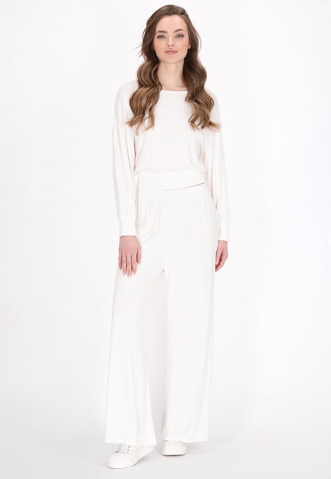 Dreimaster Broek vrouwen offwhite - Image 2