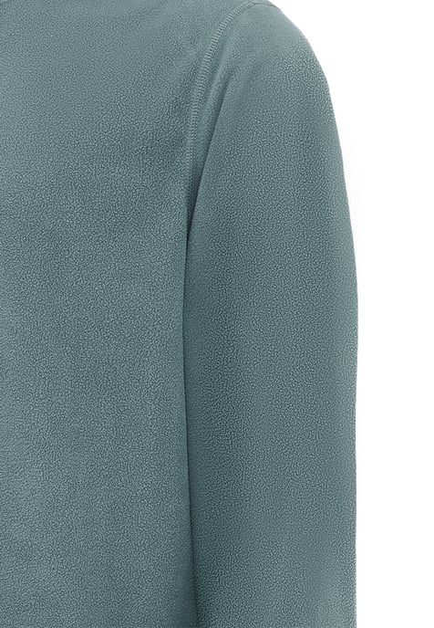 Schmuddelwedda Fleece trui Heren Turquoise Grijs - Image 3