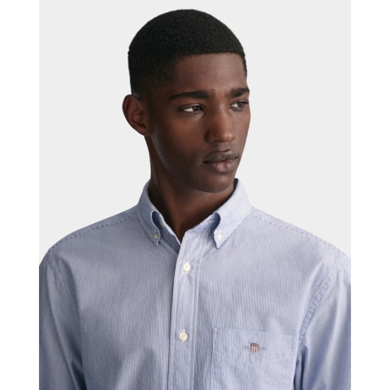 Gant Casual hemd lange mouw regular fit banker stripe 3000140/436 - Image 4