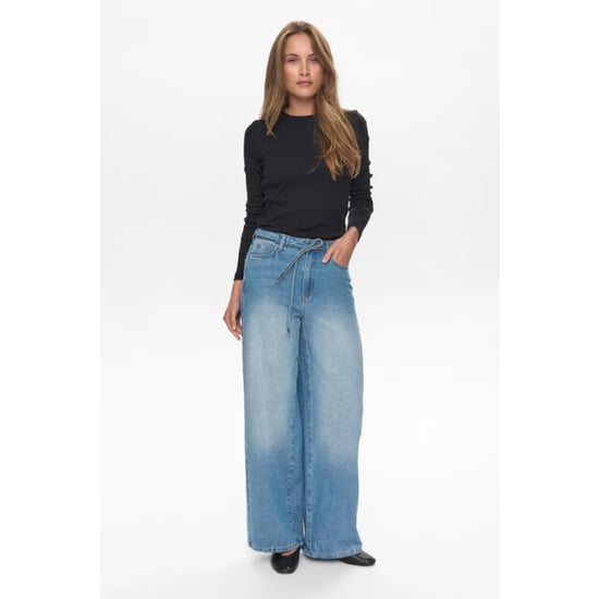 Nümph Nubrooklyn jeans glam 706221 blue denim silver foil - Image 2