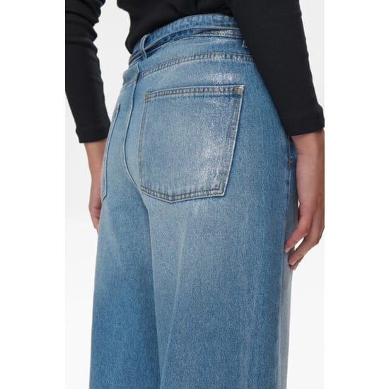 Nümph Nubrooklyn jeans glam 706221 blue denim silver foil - Image 5