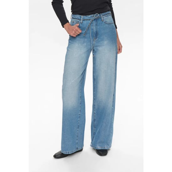 Nümph Nubrooklyn jeans glam 706221 blue denim silver foil - Image 6