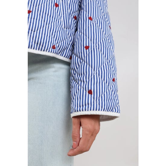 Nukus Nks13053 219 june jacket stripe offwhite/navy - Image 6