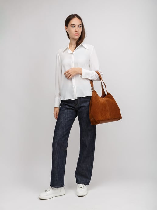 Coccinelle C-Easy Suède Handtas - Image 5