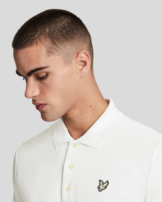 Flatback Pique Polo Shirt - Image 4
