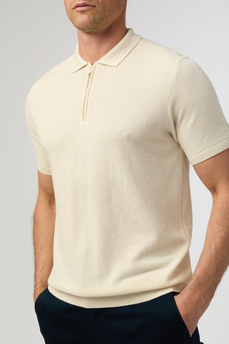 Quarter Zip Knit Polo - Image 3