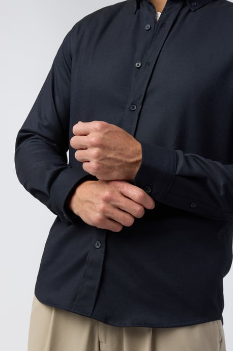Button Down Collar Overshirt - Image 4