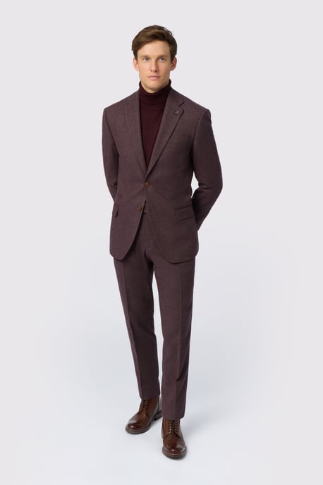 Mulberry Heringbone Tweed Jacket - Image 4