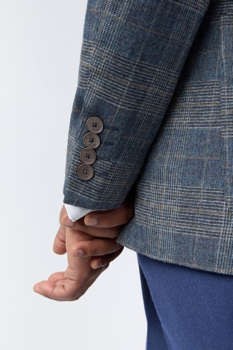Galvin Slim Fit Check Jacket - Image 5