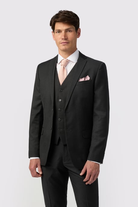 Slim Fit Charcoal Jacket - Image 1