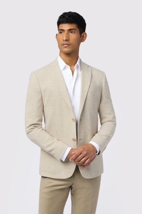 Monro Slim Fit Puppytooth Jacket - Image 1